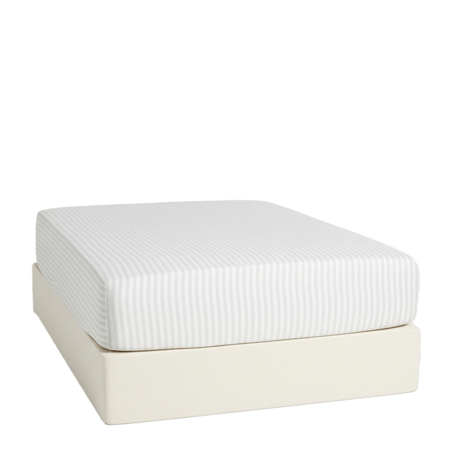 Drap - housse en satin de coton à fines rayures140x200MaisonTextile