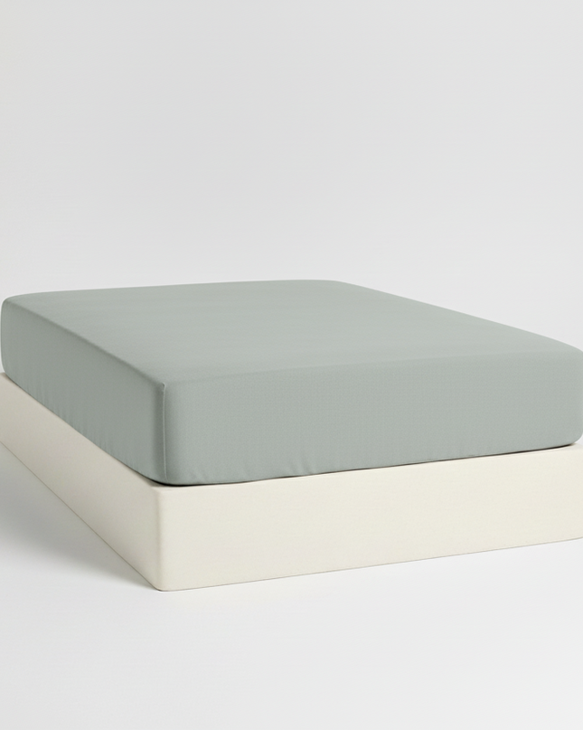 Drap-Housse Uni en Percale de Coton 100 fils – Douceur, Fraîcheur et Élégance