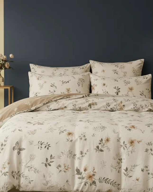 Housse de couette en percale de coton | Florale & bohème140x200MaisonTextile