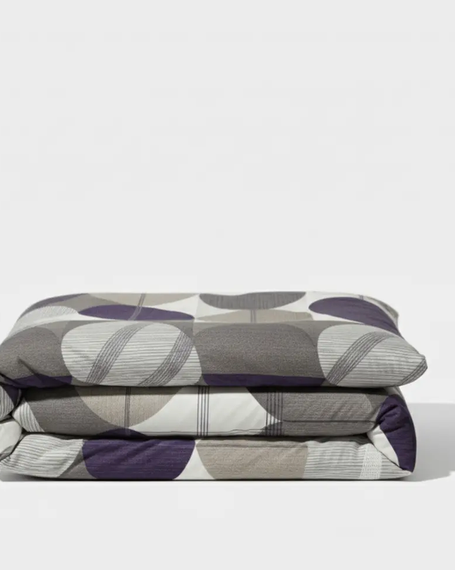 🧾 Housse de couette en polycoton renforcé | Graphique & contemporaine140x200MaisonTextile