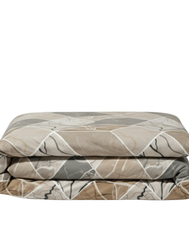 🧾 Housse de couette en polycoton renforcé | Graphique & contemporaine140x200MaisonTextile