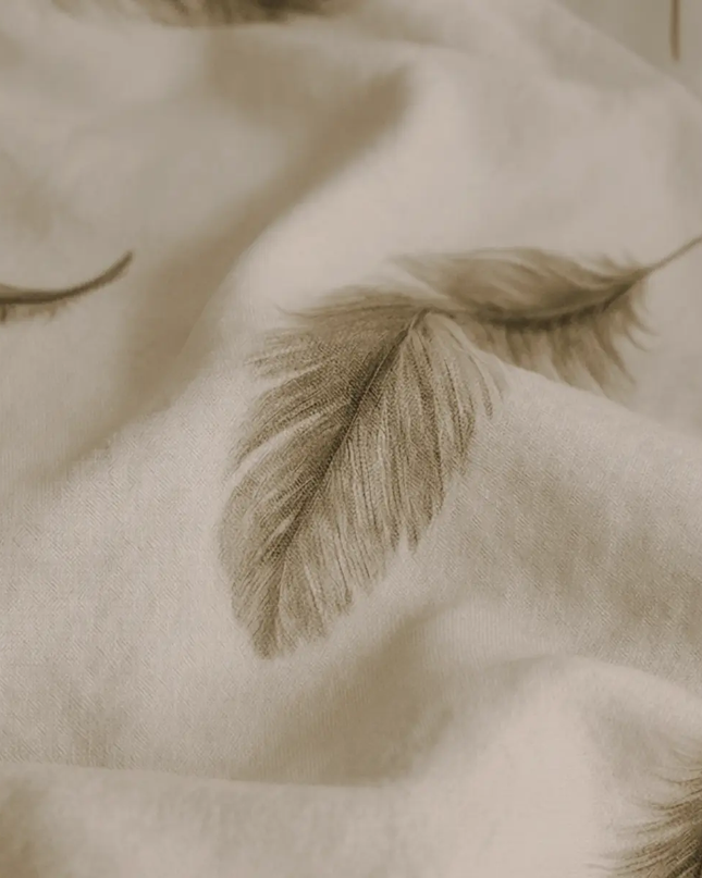 Housse de couette en polycoton renforcé | Naturelle & bohème140x200MaisonTextile