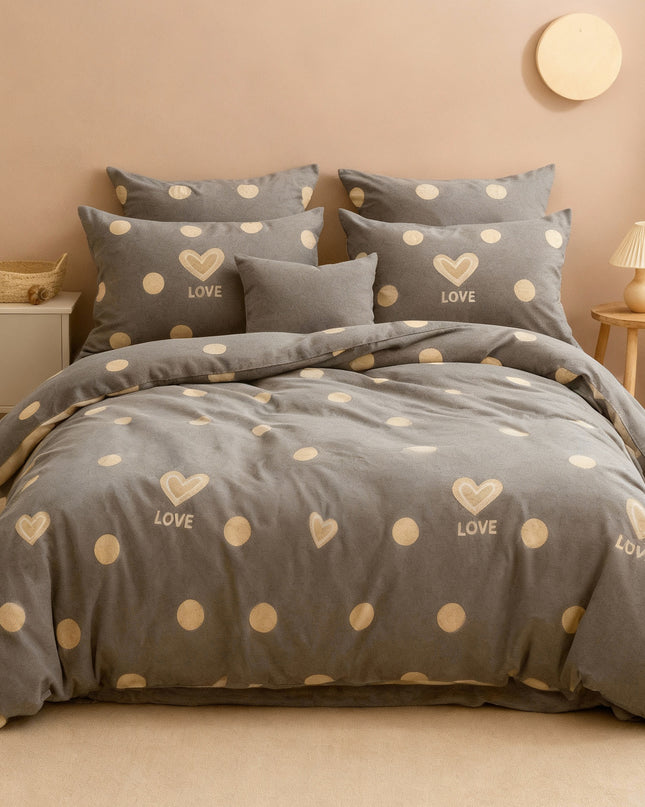 Parure en Percale de Coton 100 Fils – Fraîche, Douce & Romantique
